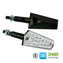 LAMPA 90076 - DUKE, INTERMITENTES CON LED - 12V LED - NEGRO