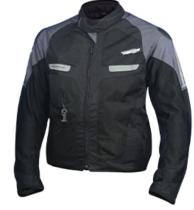 HELITE MOTO AIRBAG VENTEDBLACH - CHAQUETA HELITE CON AIRBAG VENTED NEGRO